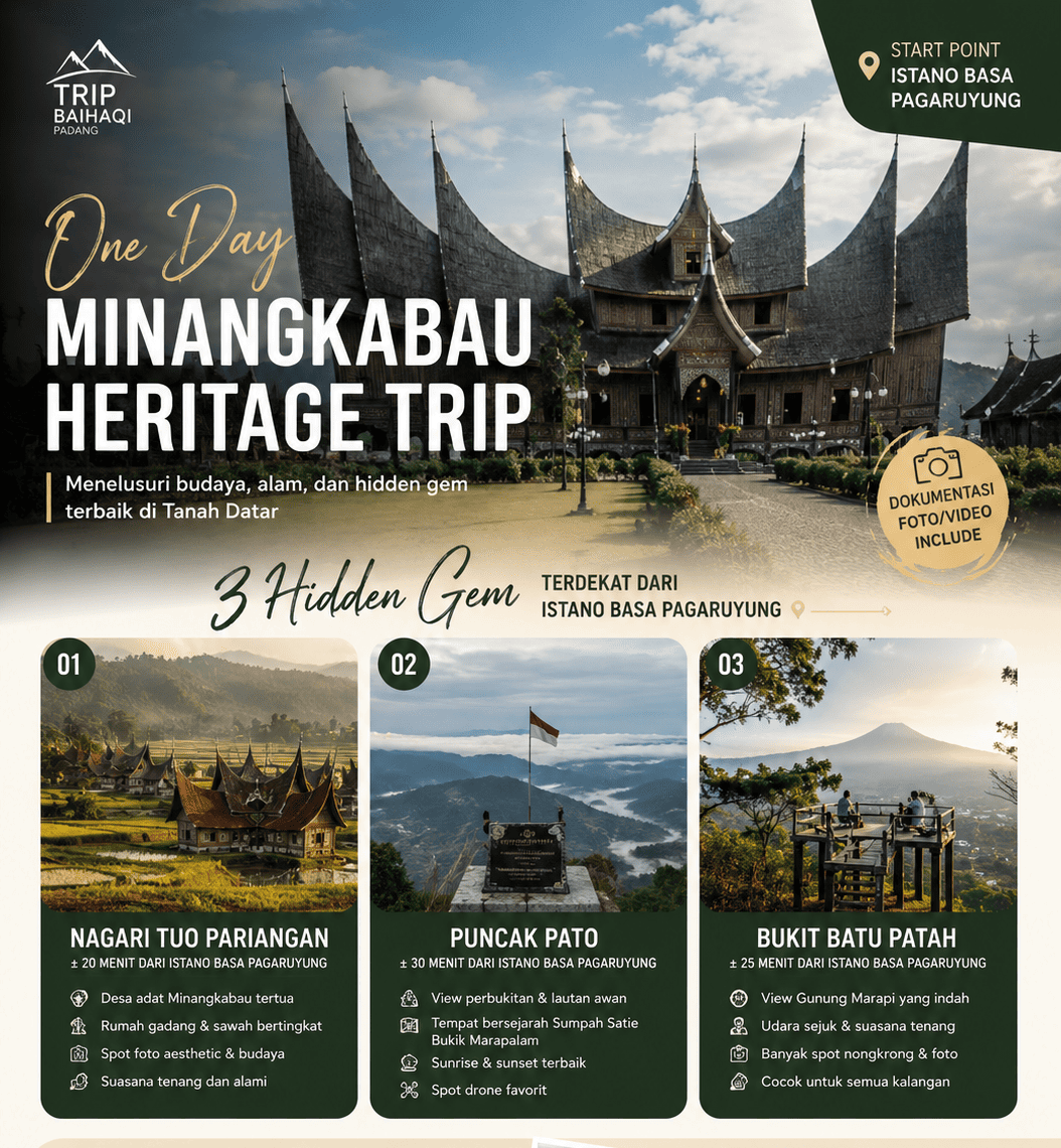 One Day Trip Istano Basa Pagaruyung