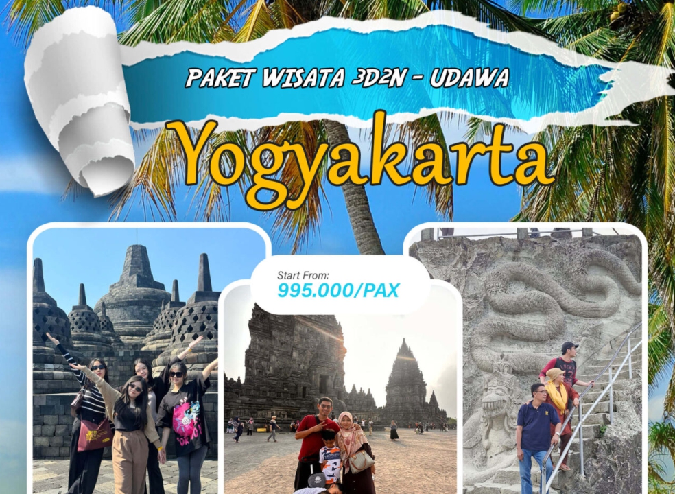 Paket Wisata 3 Hari 2 Malam Yogyakarta - UDAWA