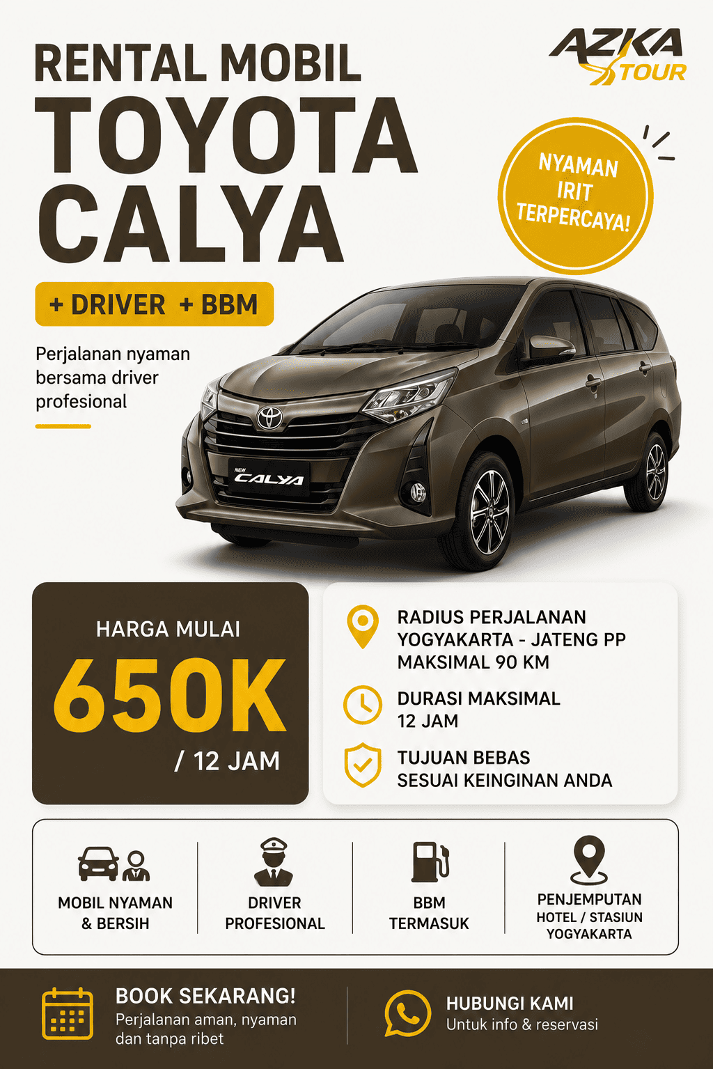 Toyota Calya - 90 KM - Yogyakarta