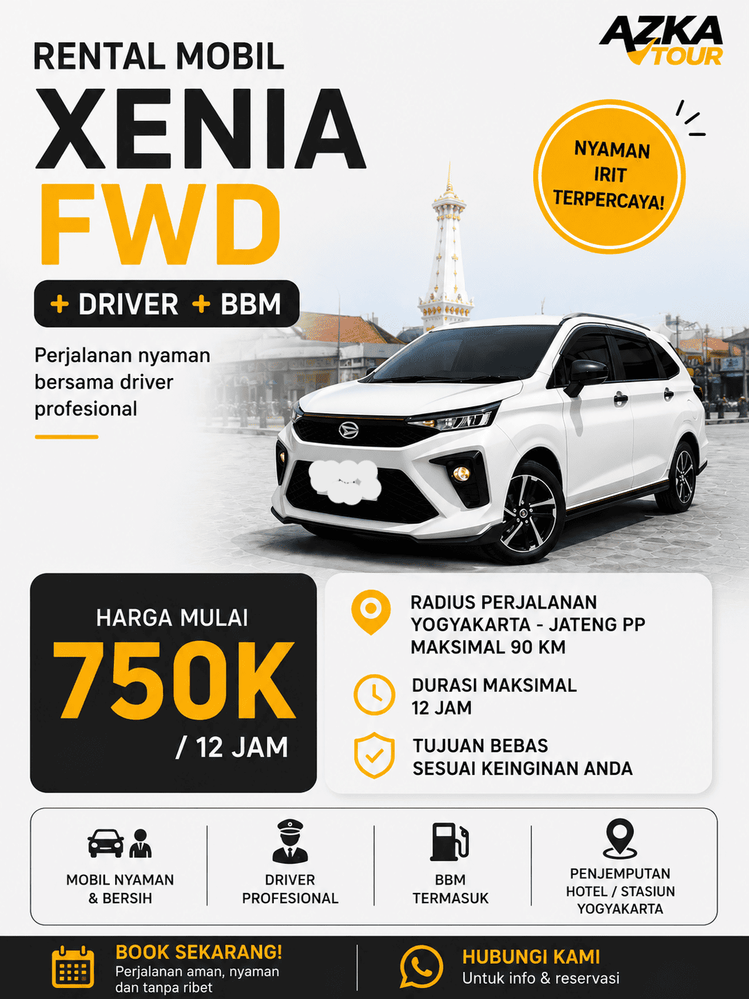 Xenia FWD -  90 KM - Yogyakarta
